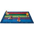 Carpets For Kids Colorful Places Seating 7.5 ft. x 12 ft. Rectangle Rug CA61962